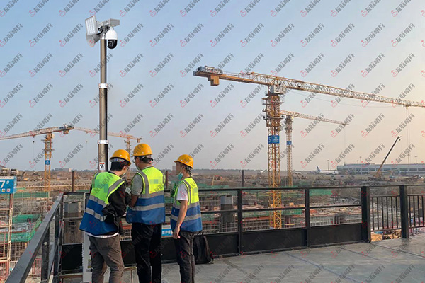 工地監控“神器” 友聯哨兵太陽能移動監控